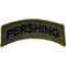 EagleEmblems PM3777 Patch-Army,TAB,Pershing (Subdued) (2.5&#x27;&#x27;)